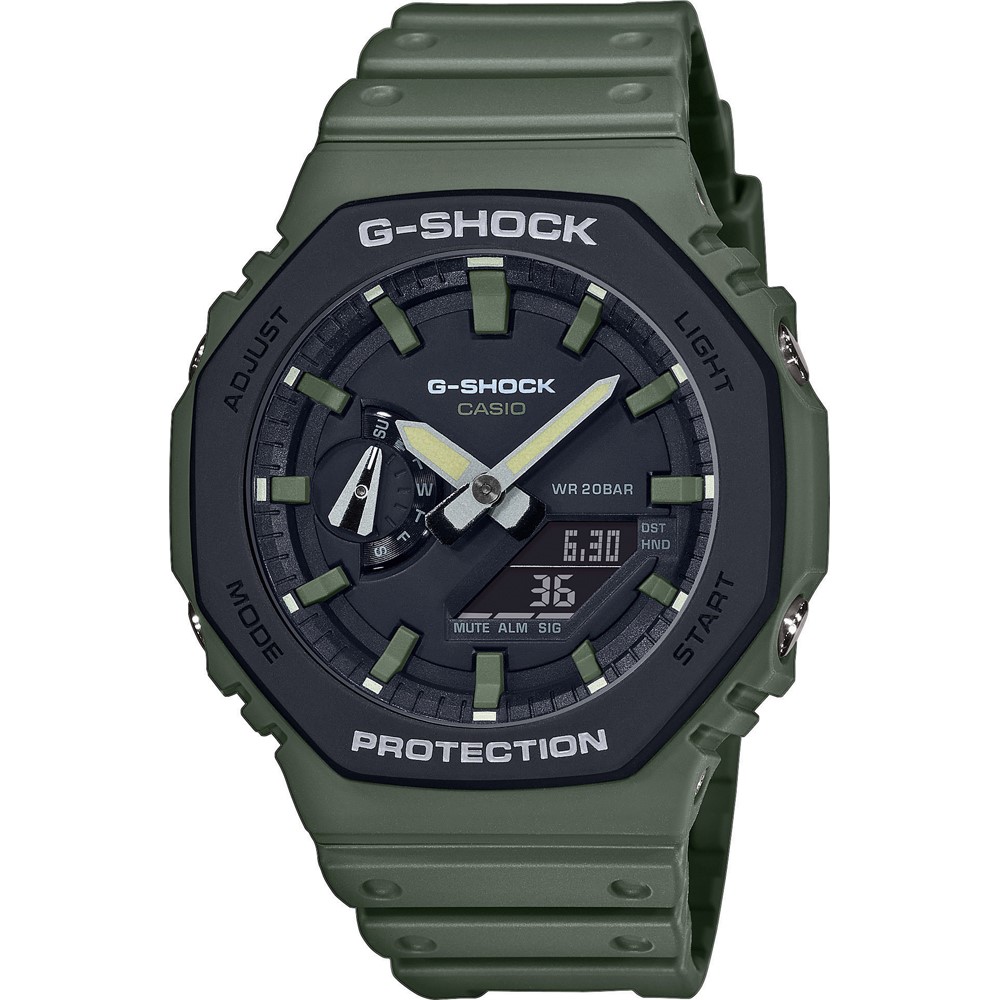 Relógio Casio G-Shock Anadigi Verde Tropa GA-2110SU-3AER
