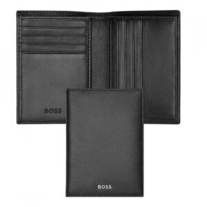 Carteira Hugo Boss 8 Cartões Classic Smooth Black HLE403A