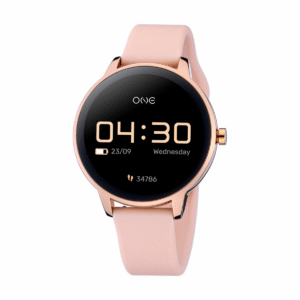 Relógio One Smartwatch Queencall Rose Silicone OSW0027RS51D