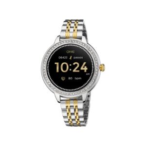 Relógio One Smartwatch Bicolor Mini Spark Links OSW9811BL51L