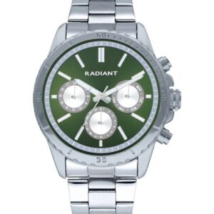 Relógio Radiant Tech 2 M.Verde T.Aço RA640702N
