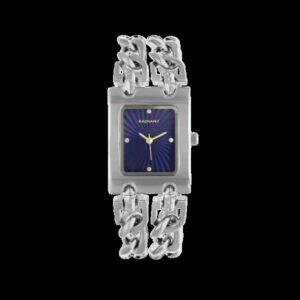 Relógio Radiant Donatella Rectangular Dupla Barbela M.Azul RA672202