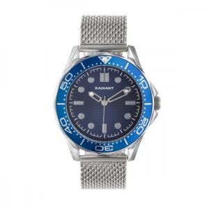 Relógio Radiant Chris Azul Malha Mesh RA675201