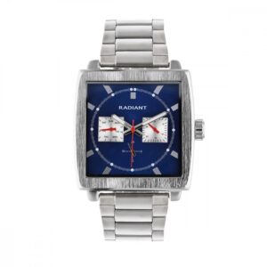 Relógio Radiant Steve Quadrado M. Azul T.Aço RA679702