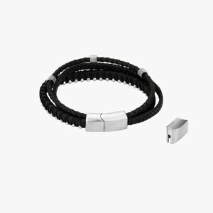 Pulseira Radiant Sierra Tripla Preta RH000313