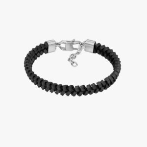 Pulseira Radiant Tribal Entrançada Preto RH000332