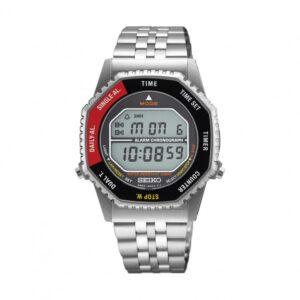 Relógio Seiko Digital Sports Rotocall Preto Vermelho SMGG19P1