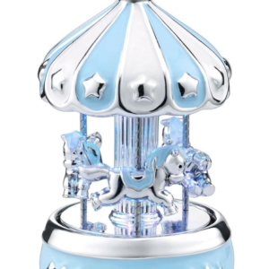 Carrossel Cavalinhos C/Luz Azul 4BI-DHFL0028C