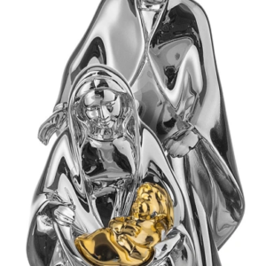 Presépio/Sagrada Família PVD Bicolor 3,5X6cm 4PR-MA3401.MORO