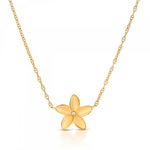 Colar One Fleur Gold OJPFN02G