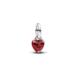 Berloque Pandora Mini Dangle Heart Salsa Red Crystal 793042C05