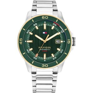 Relógio Tommy Hilfiger Remy T. Aço M. Verde 1792230