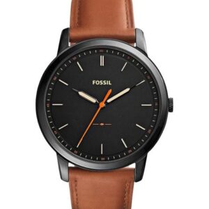Relógio Fossil The Minimalist 3H M.Preto P.Camel FS5305