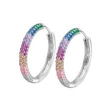 Argola Lotus 20mm Zirc Multicolor LP3484-4/2