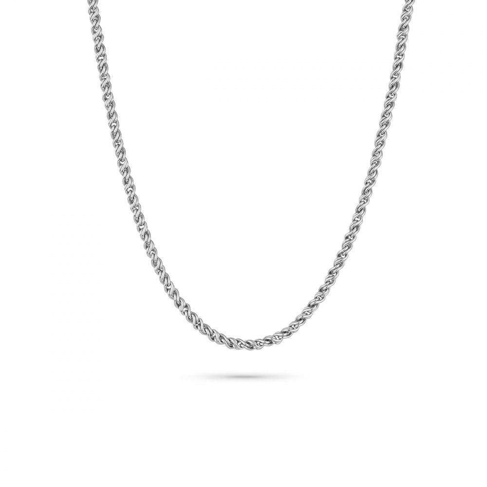 Colar Radiant "Riviera" Elos Links Torcidos Finos RH000356