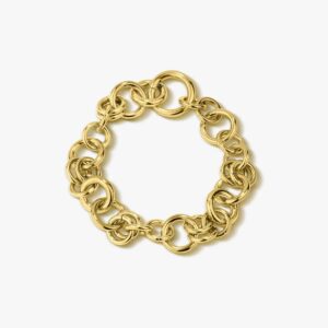 Pulseira Radiant Dourado Knots Bold RY000400