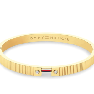 Escrava Tommy Hilfiger Stripes 6mm Bangle GP 2781048