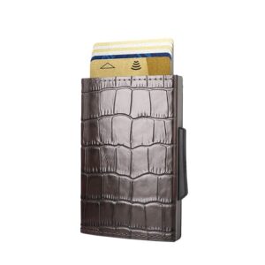 Carteira Ogon Cascade Alum. Pele Croco 3760127770039