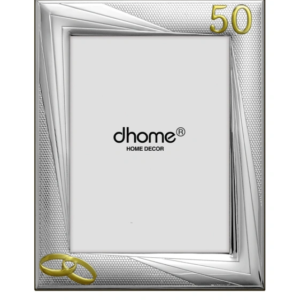 Moldura PVD Christofle 50 Anos Bicolor 9X13cm 4ML-BE1298.3L-50