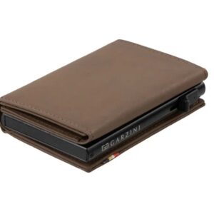 Carteira Garzini Metal Castanho c/Porta-moedas MEWSTRC-L1-JBR