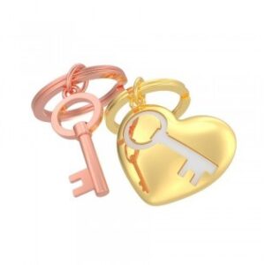 Porta-Chaves Metamorphose Coração + Chave MTM365-01