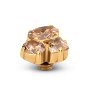 Encaixe Melano TW Trinity GD Champagne TMH5GD07008