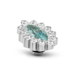 Encaixe Melano TW Stellar Marquise SS Aquamarine TMI1SSCZ104