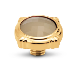 Encaixe Melano VI Vintage Button GD Latte VM95GDCZ408