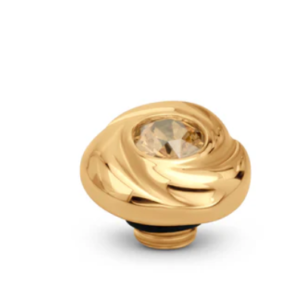 Encaixe Melano VI Rosette GD Crystal gOLDEN sHADOW VM98GD10243