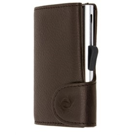 Carteira C-Secure RFID Porta-Moedas 1703CP Castanho Escuro 0660989119850