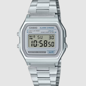 Relógio Casio Digital WR T.Prateado A158WEA-7EF